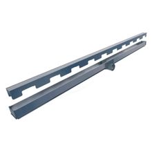 Ralo Linear Oculto Topbox com Saída Central Horizontal 100x5cm TopMax