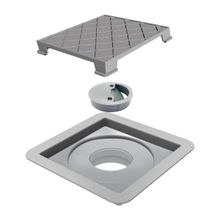 Ralo Quadrado Oculto Top-Max 10 x 10cm