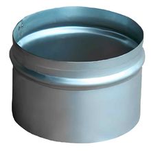 Colarinho Galvanizado para Cano de Fogão 110mm Adams