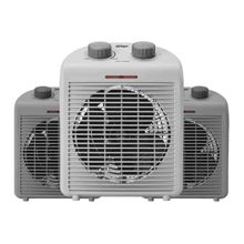 Kit 3 Aquecedores Elétricos Portáteis 3 em 1 Air Heat Wap 2000W