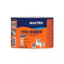 Fita Asfáltica Adesiva Vedbem Alumínio Mactra Coral