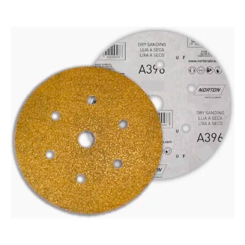 disco-lixa-hookit-5-a396-sem-furo-grao-220-norton