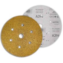 Disco Lixa Hookit 6" A396 com Furo Grão 150 Norton