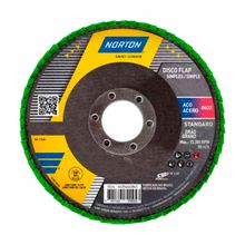 Disco Lixa Flap R244 Standard Grão 80 Norton