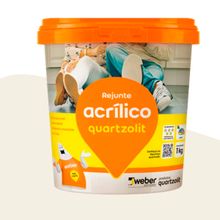 Rejunte Acrílico Marfim 1kg Quartzolit