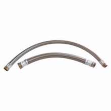 Ligação Flexível Malha Aço 60cm para Água Conexão 3/4" TFLEX Texius