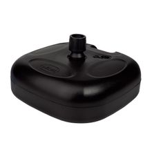 Base Quadrada Plástico para Guarda-sol Preta Mor