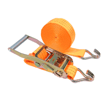 Cinta Amarração 3 Toneladas 50mm Fs 2:1 Gancho Jota com Catraca Mave