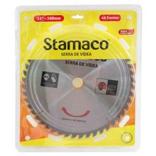 Lâmina Serra Circular Madeira 12" x 30mm x 48D Stamaco