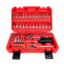 Jogo de Soquetes Sextavados SGT-KIT57 1/4 Sigma Tools