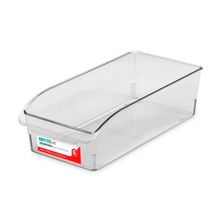 Cesto Organizador Multiuso Clear Cristal Utti