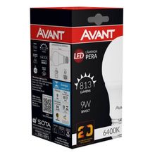 Lâmpada LED A60 9W Bivolt Branca - Avant