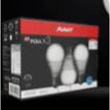 Kit c/ 3 Lâmpadas de LED Pêra 15W Bivolt 6500K Avant