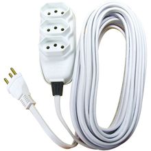 Extensão Compacta Com Cordão Paral 3M 10A Ilumi