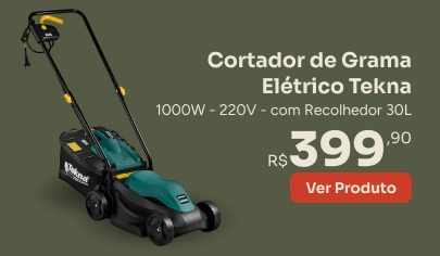 Cortador de Grama Elétrico Tekna G-haus