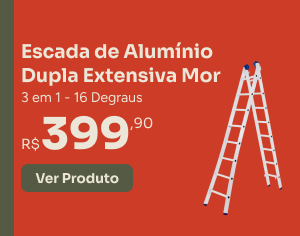 Escada de Alumínio G-Haus