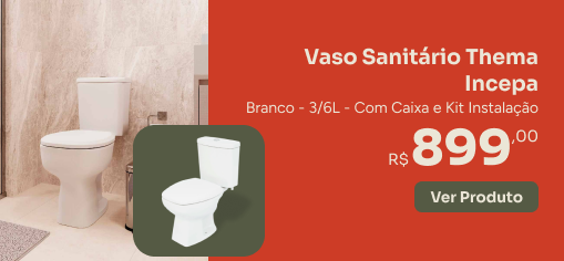 Vaso Sanitário Incepa G-Haus