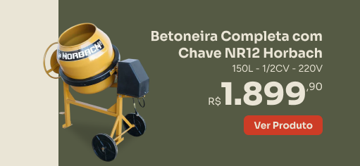 Betoneira 150L Horbach Completa G-Haus