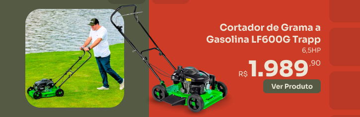 Cortador de Grama a Gasolina LF600G Trapp G-Haus