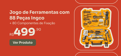 Jogo de Ferramentas 88 peças Ingco G-Haus