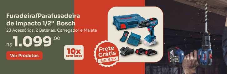 Furadeira/Parafusadeira de Impacto 1/2" Bosch LF