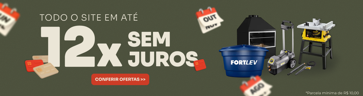 12x sem Juros G-Haus