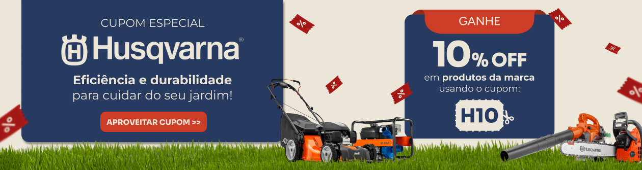 Cupom Especial Husqvarna G-Haus