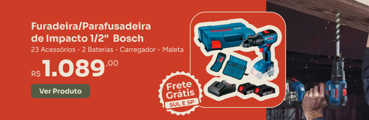 Parafusadeira/Furadeira de Impacto Bosch G-Haus