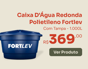 Caixa D'Água Redonda Fortlev 1.000L G-Haus