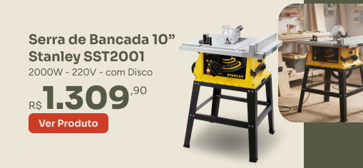 Serra de Bancada 10” Stanley SST20012 G-Haus
